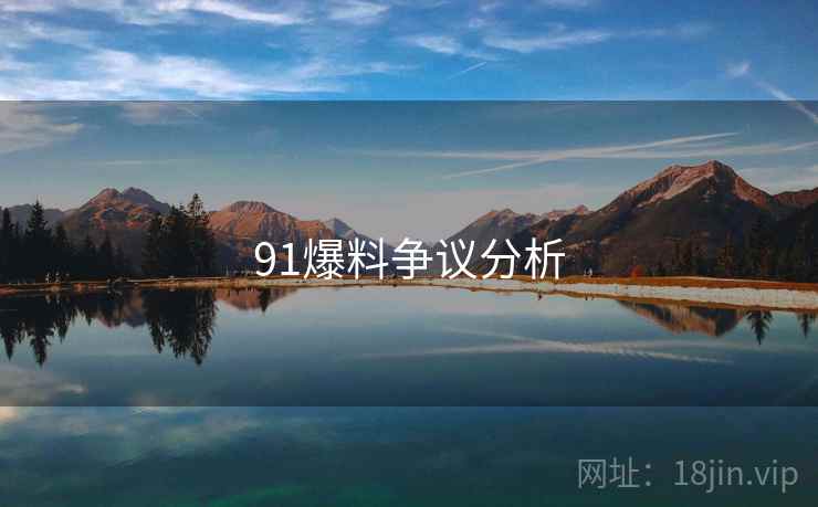 91爆料争议分析